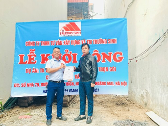 khởi công xây dựng công trình