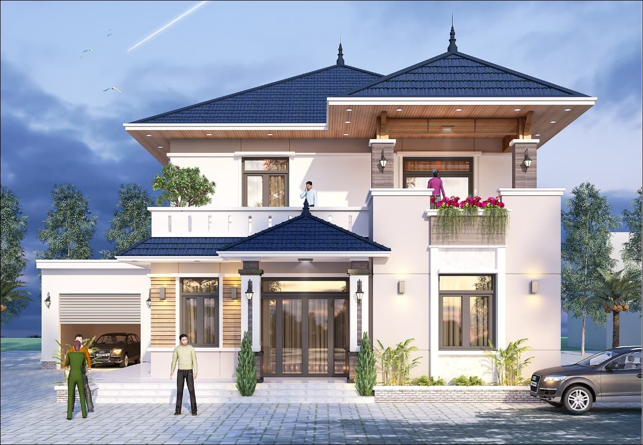Tại sao nhà 2 tầng có gara đang được ưa chuộng
