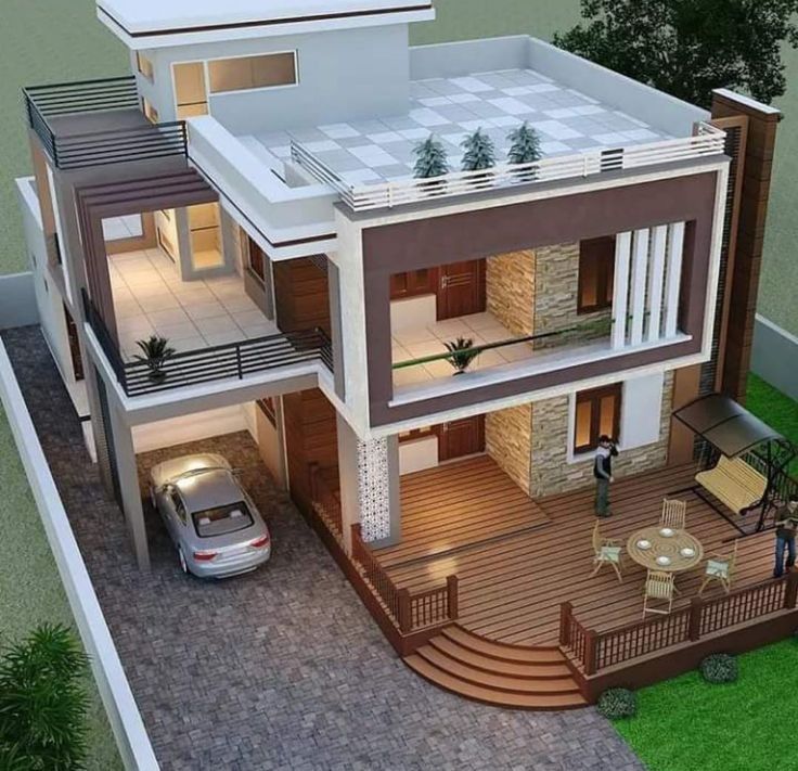 Top 5 mẫu nhà có gara ô tô hiện đại được ưa chuộng nhất 2025