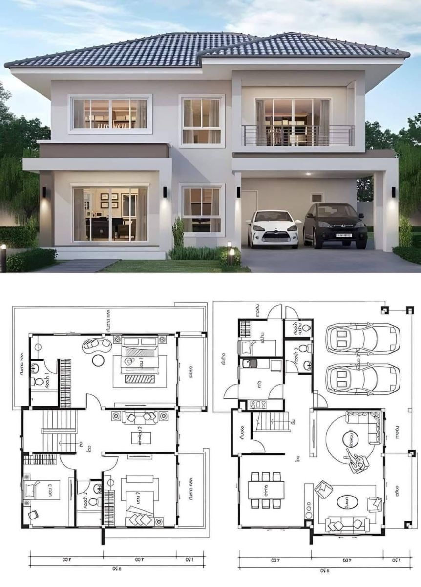 Nhà cấp 4 có gara ô tô liền kề