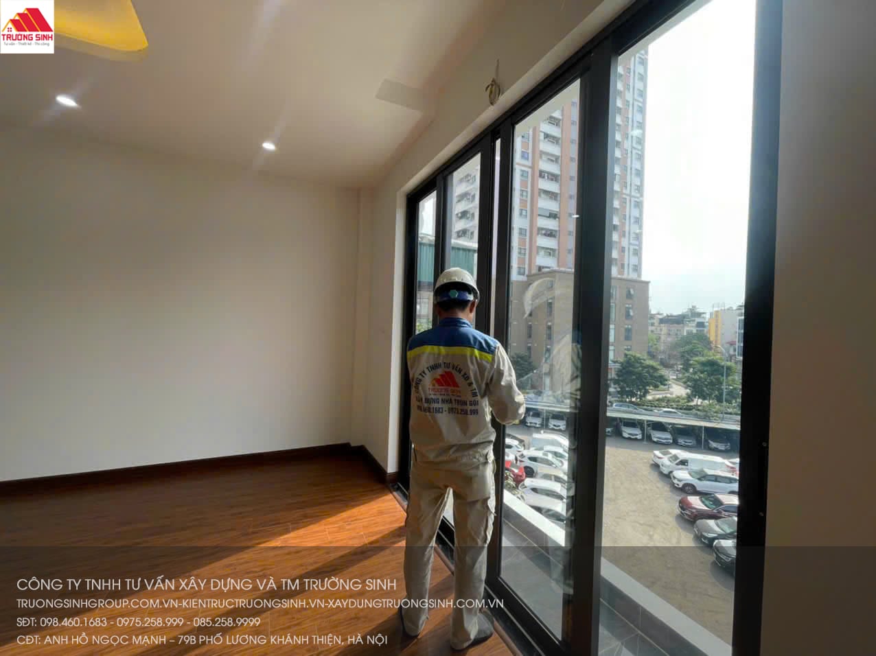 Hoàn thiện nội thất và lắp đặt cửa kính