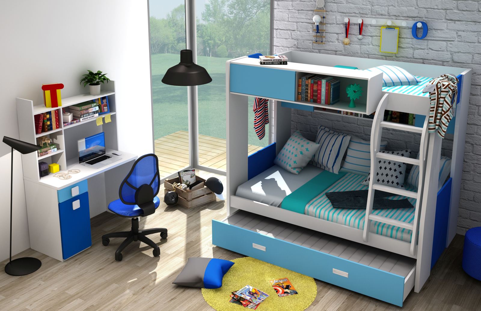 Sửa nhà trọn gói với thiết kế nội thất phòng trẻ em-1