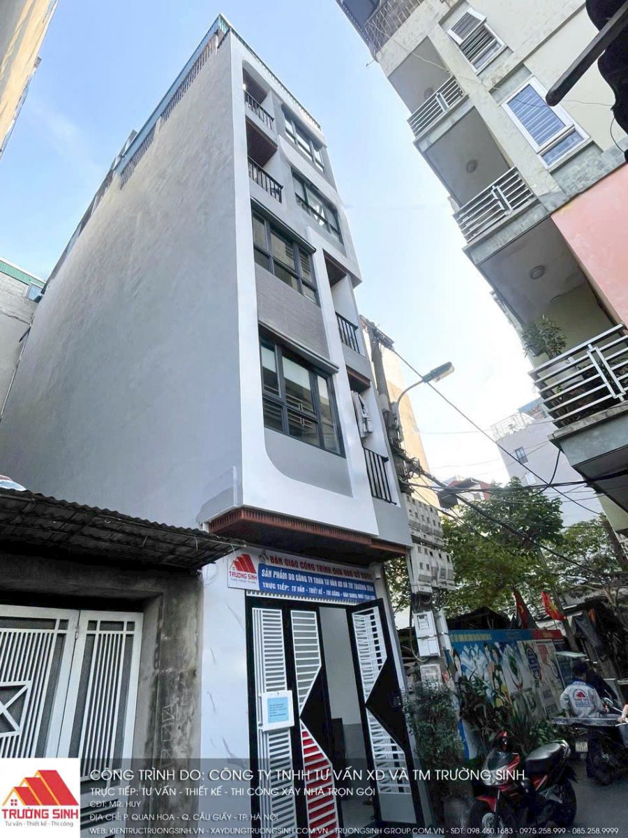 hoàn thiện xây nhà trọn gói